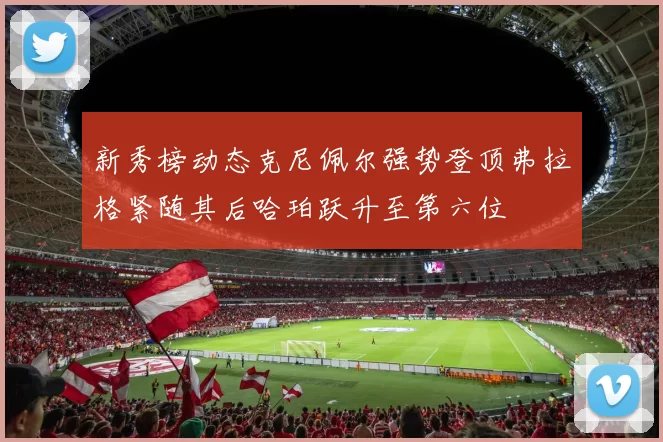 新秀榜动态克尼佩尔强势登顶弗拉格紧随其后哈珀跃升至第六位